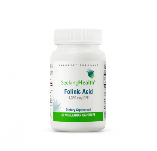 Folinic Acid 60 Capsule - Seeking Health