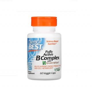 Fully Active B Complex with Quatrefolic 60 Capsule - Doctor s Best