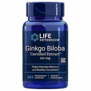 Ginkgo Biloba Certified Extract 365 capsule Life Extension