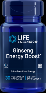 Ginseng (Asian) Energy Boost 30caps - Life Extension