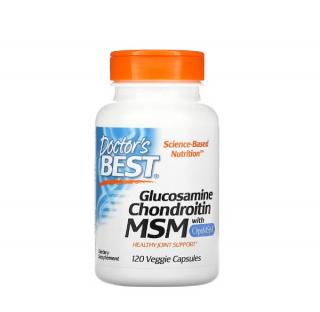 Glucosamine Chondroitin MSM with OptiMSM 120 Capsule - Doctor s Best