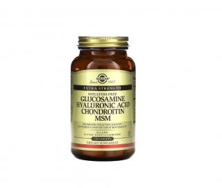 Glucosamine, Hyaluronic Acid, Chondroitin and MSM (Shellfish-Free) 120 tablete - Solgar