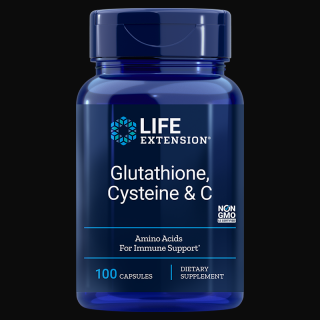 Glutathione, Cysteine  C 100 capsules - Life Extension