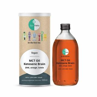 Go-Keto MCT Oil Keto Brain  Eye with DHA and Lutein 500ml