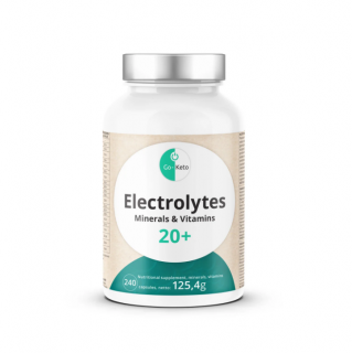 Go-Keto Vegan Electrolytes Minerals  Vitamins 240 capsule