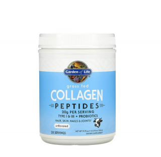 Grass Fed Collagen Peptides Powder 560g - Garden Of Life