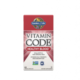 Healthy Blood Vitamin Code 60 Capsule - Garden of Life