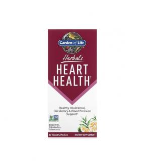 Herbals Heart Health 30 capsule vegetale - Garden of Life