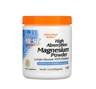 High Absorption Magnesium Powder 200g - Doctor s Best
