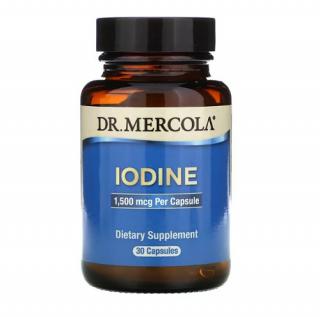Iodine ( Iod ) 1500 mcg 30 Capsule - Dr. Mercola