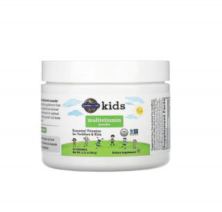 Kids Organic Multivitamin Powder 1an+ 60g - Garden of Life