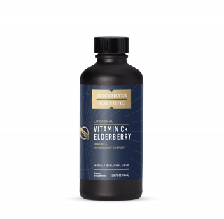 Liposomal Vitamin C + Elderberry 100 ml - Quicksilver Scientific