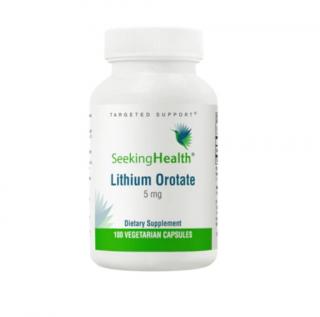 Lithium Orotate 100Capsules - Seeking Health