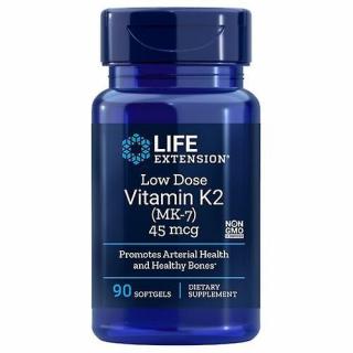 Low Dose Vitamin K2 45 mcg 90 capsule - Life Extension