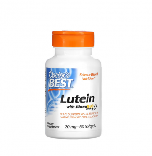 Lutein with FloraGlo Lutein 20mg 60 Softgels - Doctor s Best