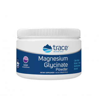 Magnesium Glycinate Powder Grape 180g - Trace Minerals