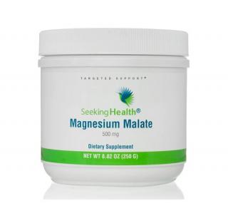 Magnesium Malate 500mg Pudra 250g - Seeking Health