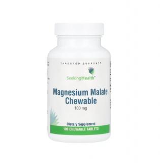 Magnesium Malate Chewable 100mg 100 tablete - Seeking Health