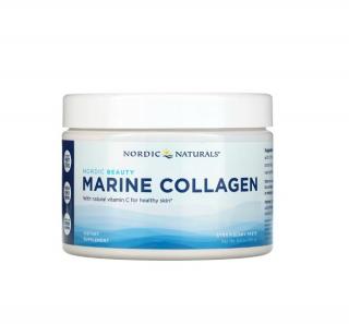 Marine Collagen with Vitamin C Strawberry 150 g -  Nordic Naturals