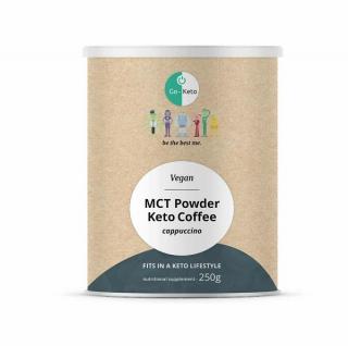 MCT Powder Keto Coffee Cappuccino 250g - Go-Keto