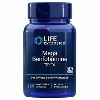 Mega Benfotiamine with Thiamine 250mg 120 capsule - Life Extension