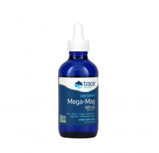 Mega-Mag 400mg Low Sodium 118ml - Trace Minerals