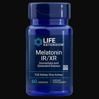 Melatonin IR XR 60 capsule - Life Extension