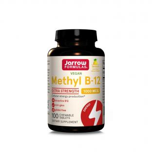 Methyl B-12 1000mcg Lemon 100 tablete - Jarrow Formulas