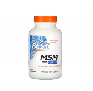 MSM with OptiMSM 1000mg 180 Capsule - Doctor s Best