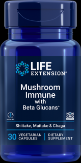 Mushroom Immune with Beta Glucans - Life Extension