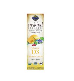 Mykind Vegan D3 spray 1000IU (Vanilla) 58 ml - Garden of Life