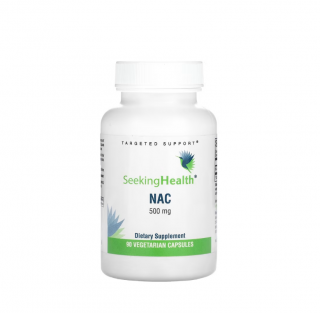 NAC (N-Acetyl-L-Cysteine) 500mg 90 Capsule - Seeking Health