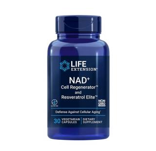 NAD+Cell Regenerator and Resveratrol Elite 30cps - Life Extension