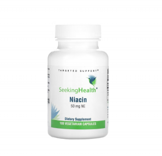 Niacin 50mg NE 100 Capsule - Seeking Health