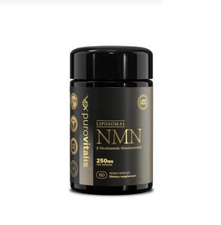 NMN Liposomal Nicotinamide Mononucleotide 250mg 60 capsule - Purovitalis