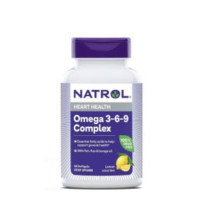 Omega 3-6-9 Complex 1200mg 60 capsule - Natrol