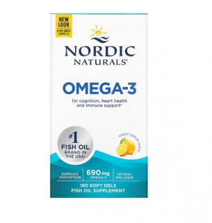 Omega-3 690mg 180 capsule - Nordic Naturals