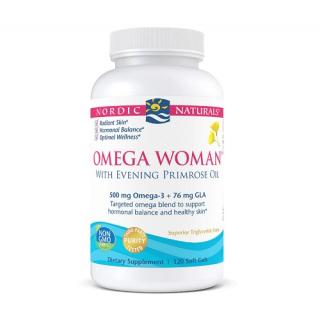 Omega Woman with Evening Primrose Oil 120 capsule - Nordic Naturals