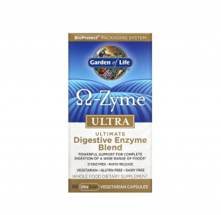 Omega Zyme Ultra Ultimate Digestive Enzyme Blend 90 Capsule - Garden of Life