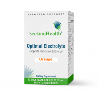 Optimal Electrolyte 30 plicuri Orange - Seeking Health