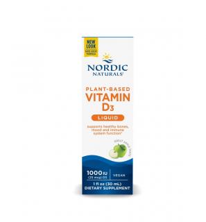 Plant-Based Liquid Vitamin D3 1000IU 30ml - Nordic Naturals