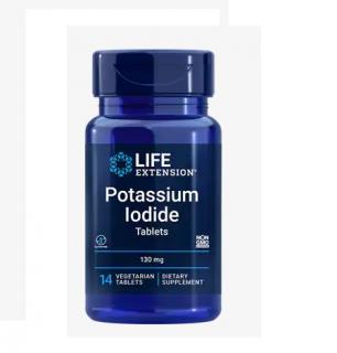 Potassium Iodide 130mg 14 tablete - Life Extension