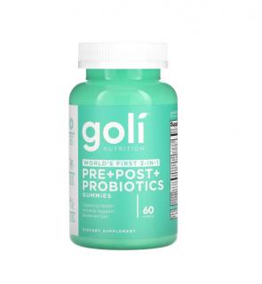 Pre + Post + Probiotics Gummies 60 jeleuri - Goli