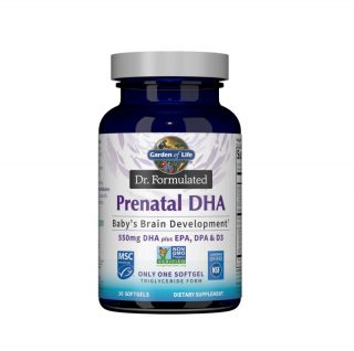 Prenatal DHA Dr. Formulated 30 Softgels - Garden of Life