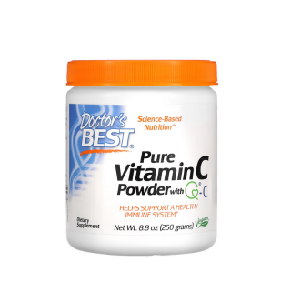 Pure Vitamin C Powder with Q-C 250g - Doctor s Best