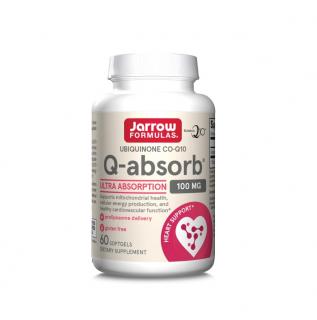 Q-absorb Co-Q10 100mg 60 capsule moi - Jarrow Formulas