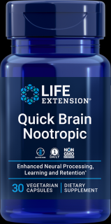 Quick Brain Nootropic 30 capsule - Life Extension