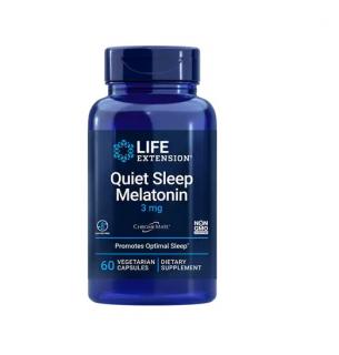 Quiet Sleep Melatonin 3 mg 60 capsule - Life Extension