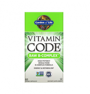 Raw B-Complex Vitamin Code 60 Capsule - Garden Of Life