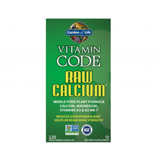 RAW Calcium 120 Capsule - Garden of Life